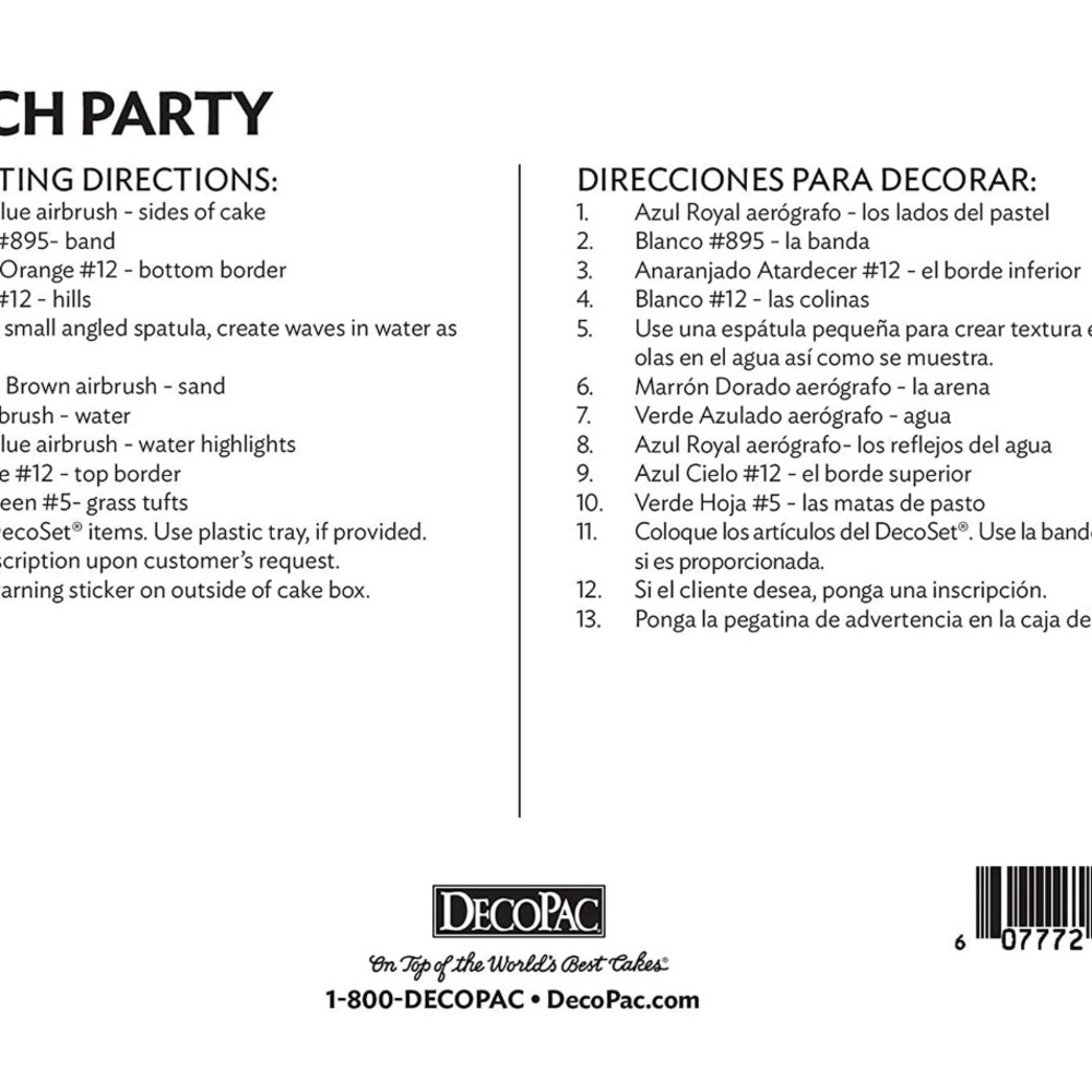 Minions Beach Party Cake Topper Set - Picture 8 of 9